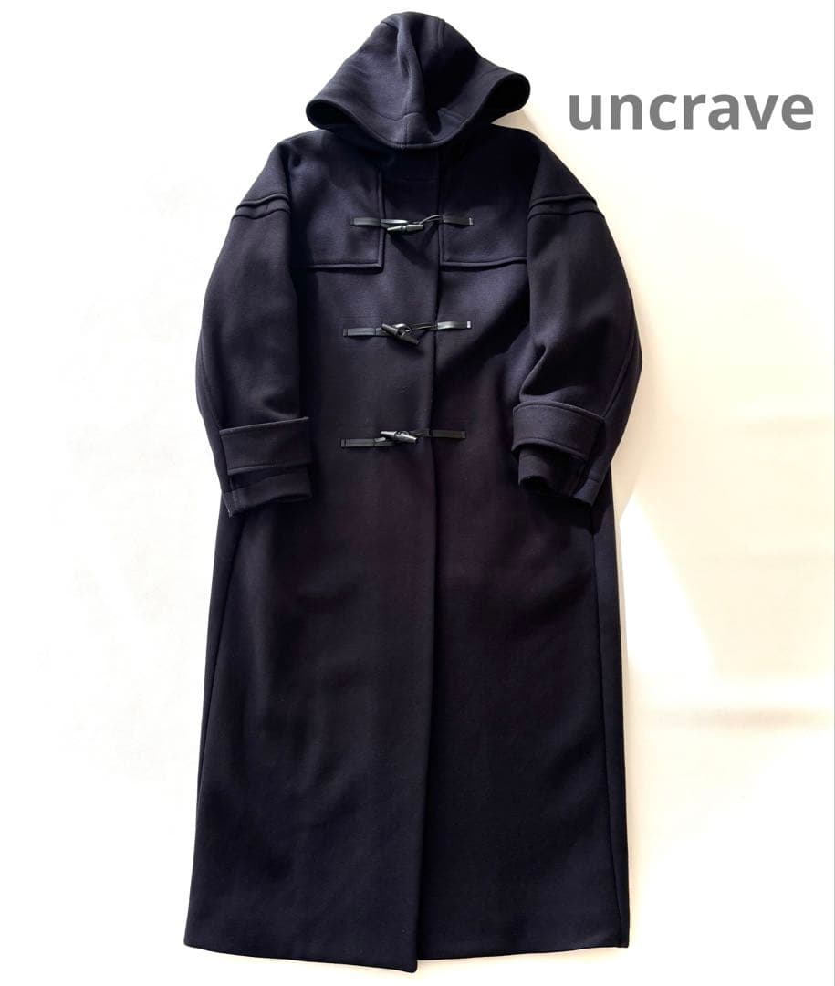 美品 アンクレイヴ uncrave プルーフメルトン ダッフルコート