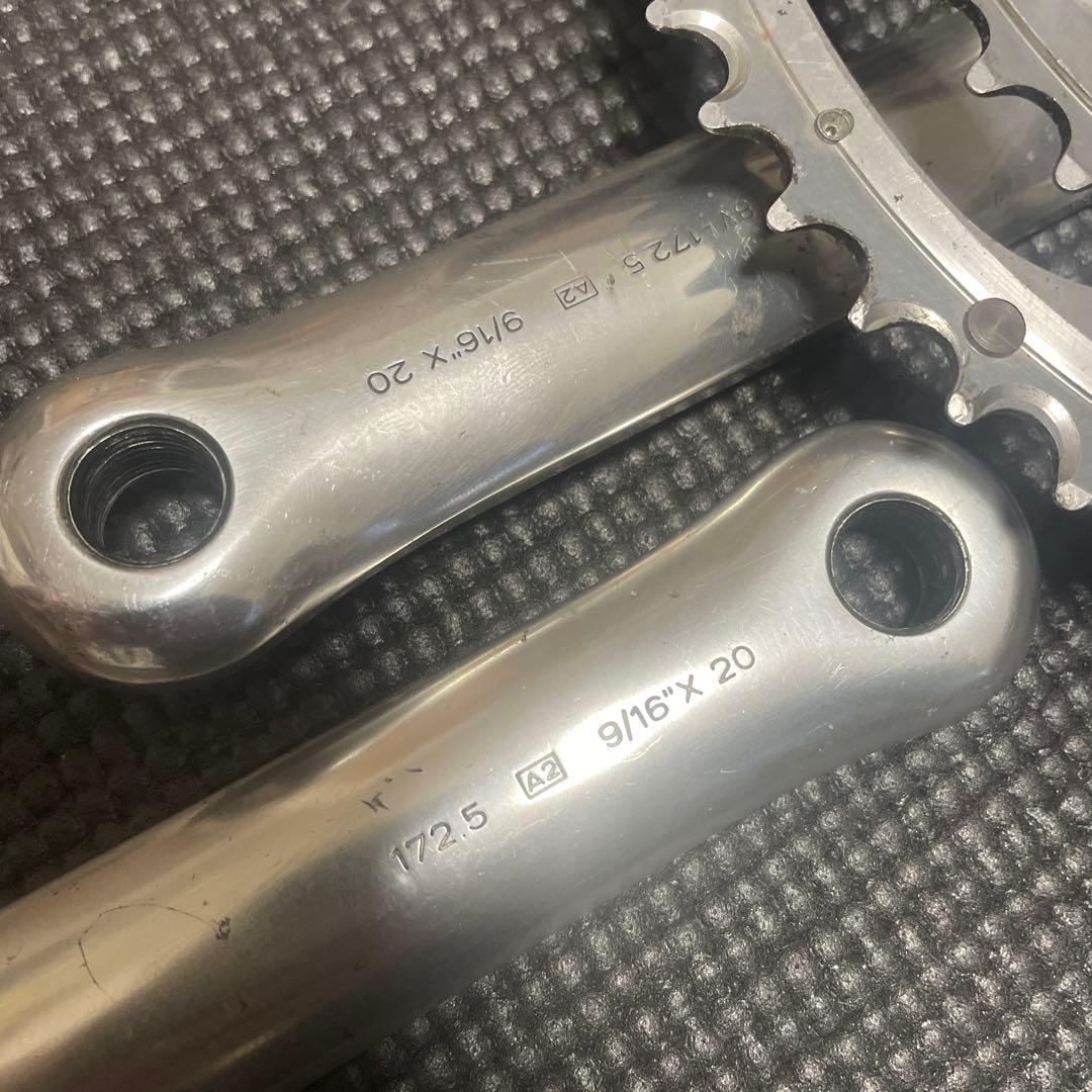 貴重 カンパニョーロ クローチェダウネ クランク 172.5mm Cレコ期