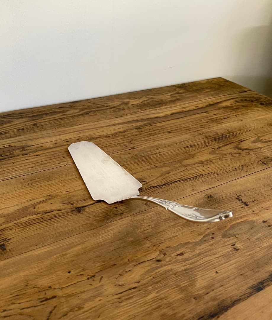 ケーキサーバー アンティーク フランス テーブルウェア サーバー シルバー 希少