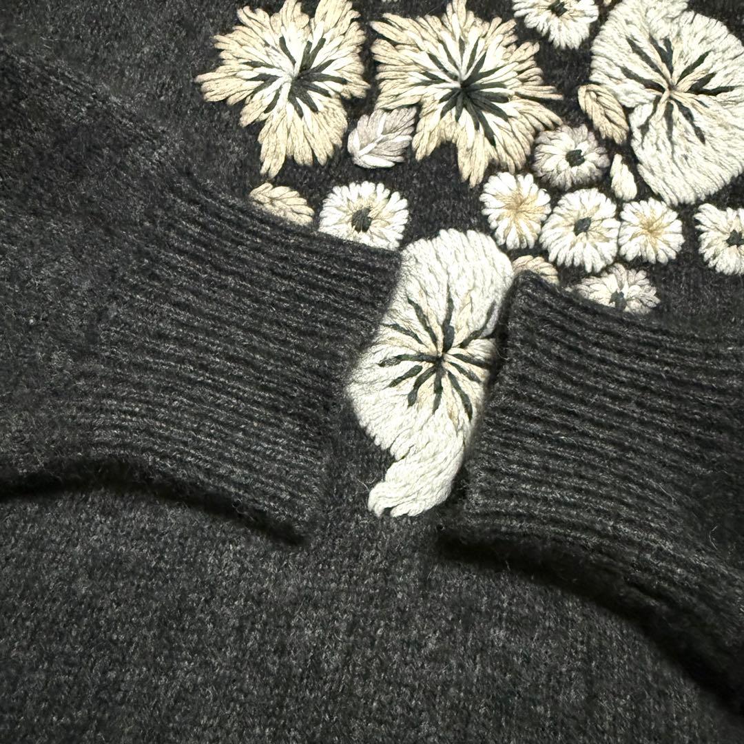 BEARDSLEYビアズリーモヘヤニット刺繍