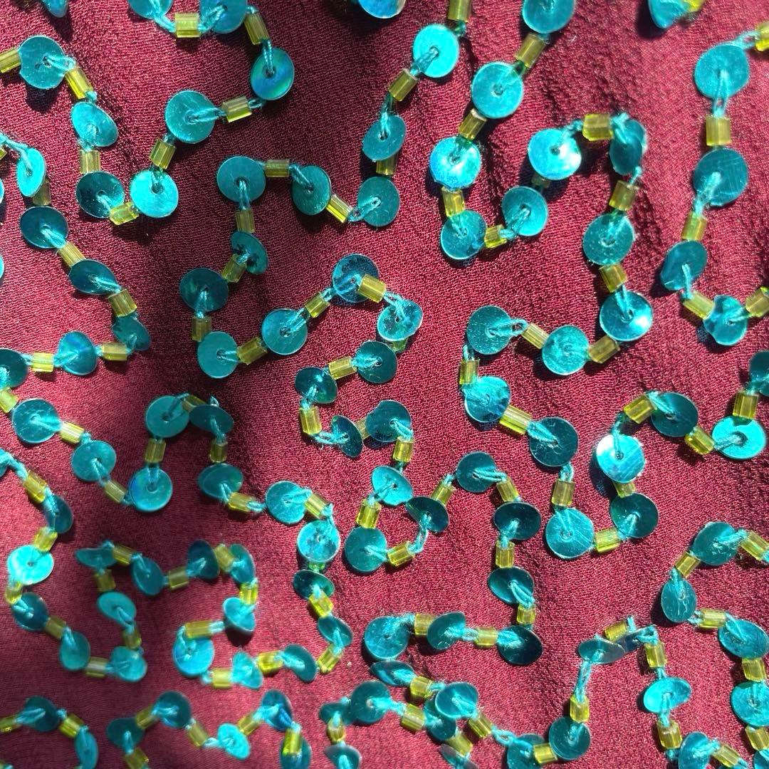 DOLCE & GABBANA スパンコール スカート ストール セット 42