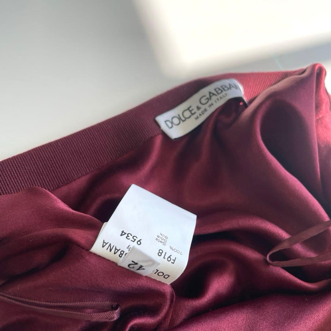 DOLCE & GABBANA スパンコール スカート ストール セット 42