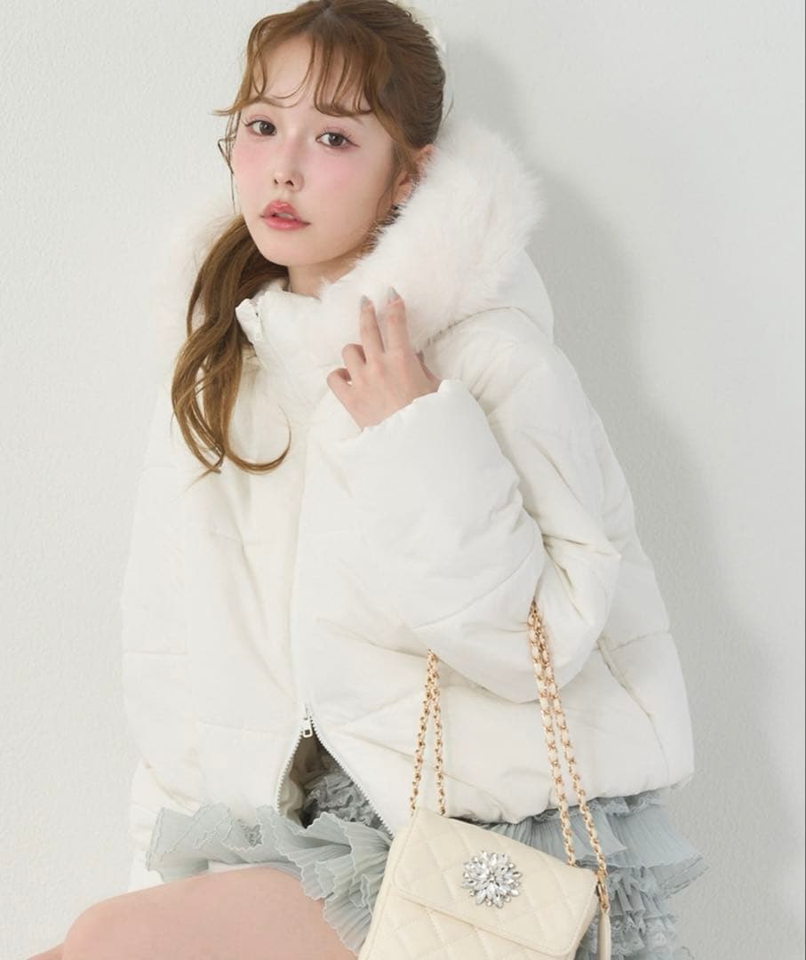 one after another NICE CLAUP ダウンジャケット