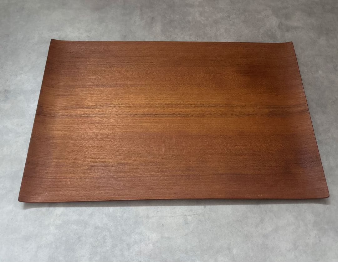 N.C.C 青峰重倫 チークプライウッドトレイ ヴィンテージ