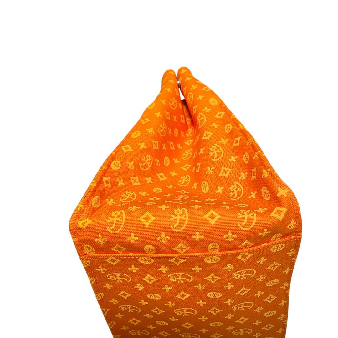 【超希少 限定モデル】カステルバジャック トートバッグ オレンジ 圧巻のデザイン