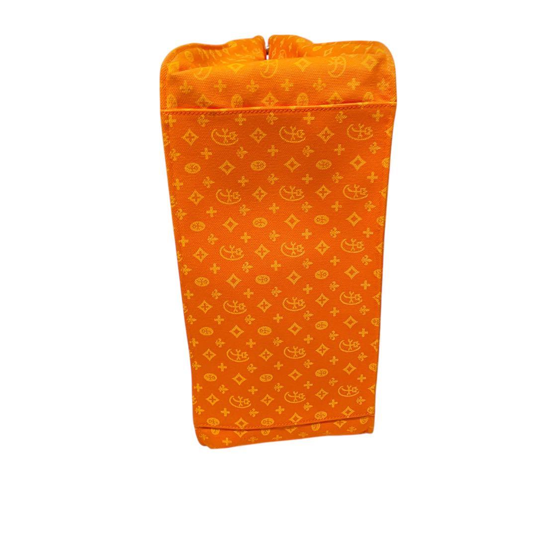 【超希少 限定モデル】カステルバジャック トートバッグ オレンジ 圧巻のデザイン