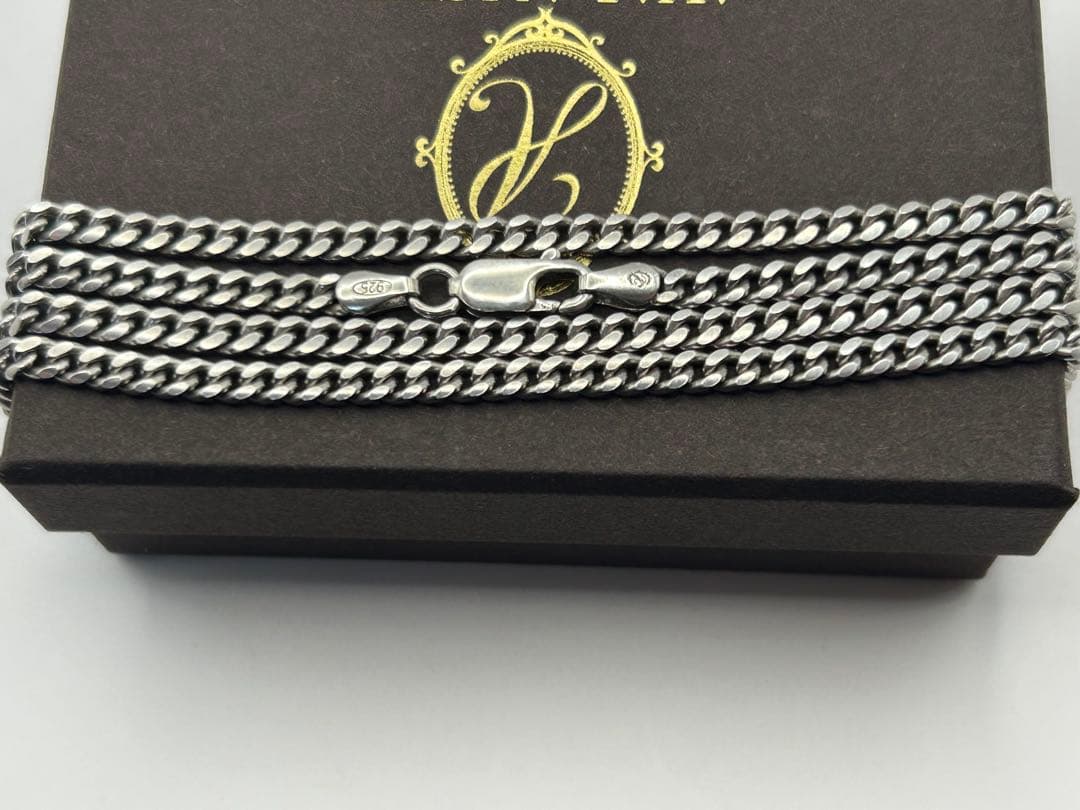 アヴァランチ AVALANCHE シルバー925 喜平ネックレス 幅3.9mm