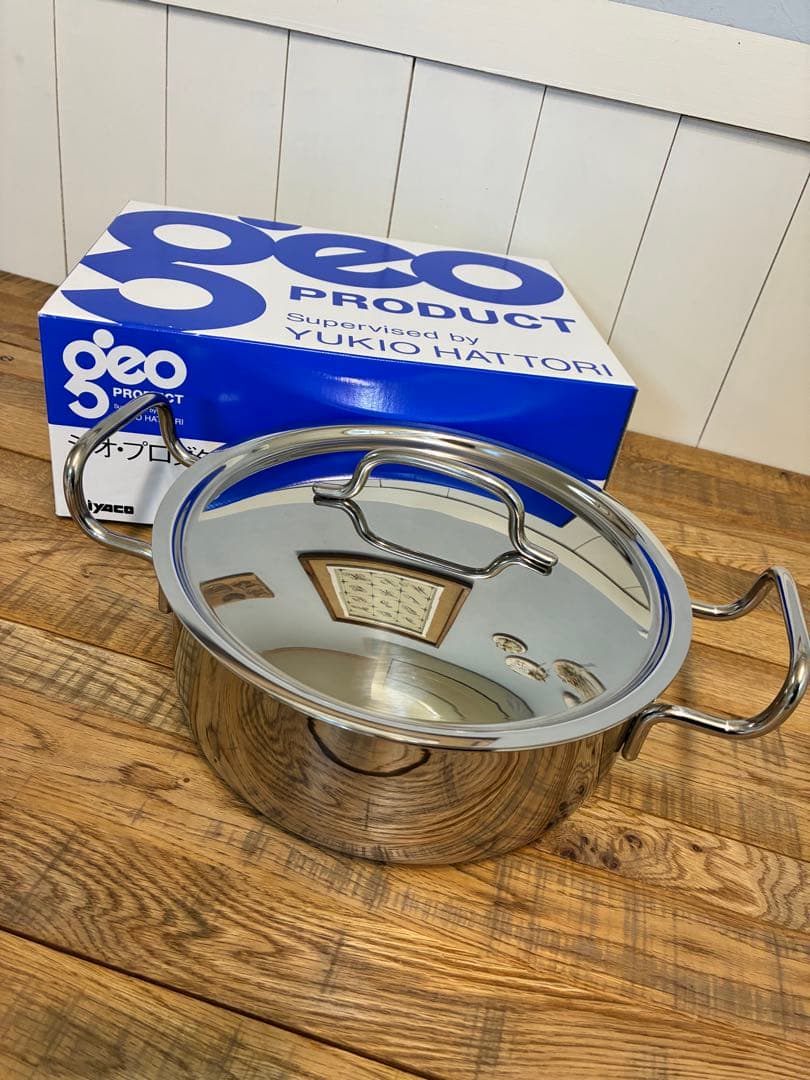 新品 geo PRODUCT 両手鍋 22cm GEO-22T 両手ハンドル