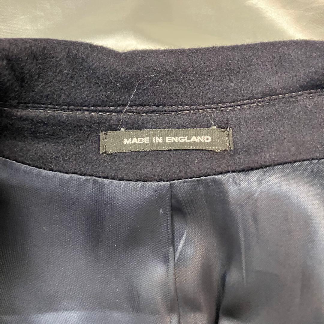 【英国製】Nicola Ferri 100%カシミヤ ステンカラーコート