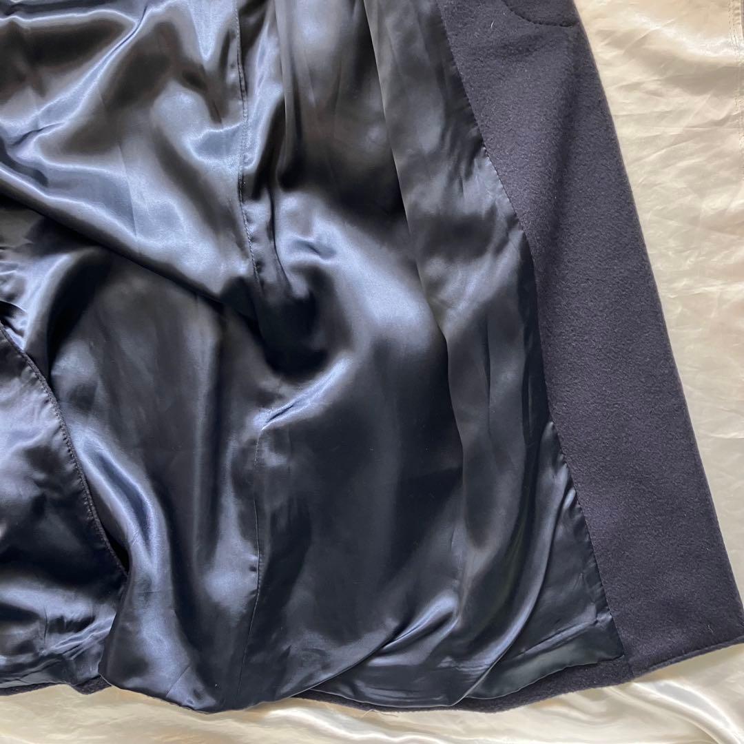 【英国製】Nicola Ferri 100%カシミヤ ステンカラーコート