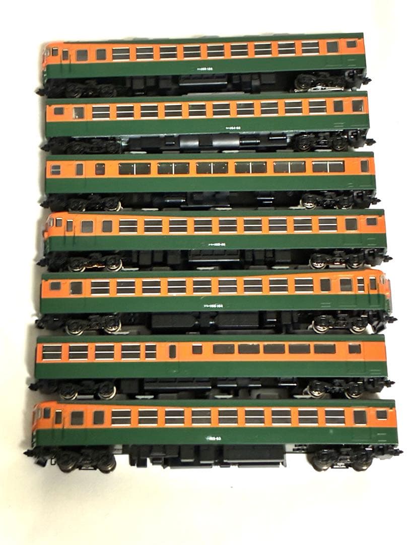 に*郎様 165系7両　tomix 内2両ライト点灯　動力動作確認済