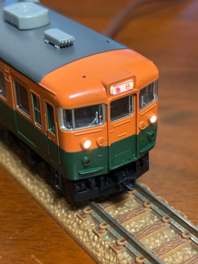 に*郎様 165系7両　tomix 内2両ライト点灯　動力動作確認済