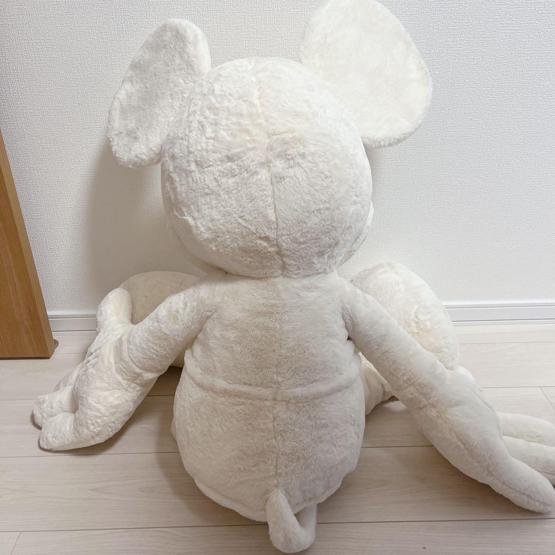 コストコ　100㎝　ホワイトミッキーマウス ぬいぐるみ　ディズニー　BIG