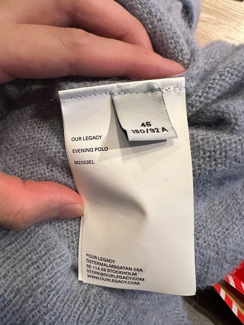 トップス 25SS OUR LEGACY EVENING POLO 46