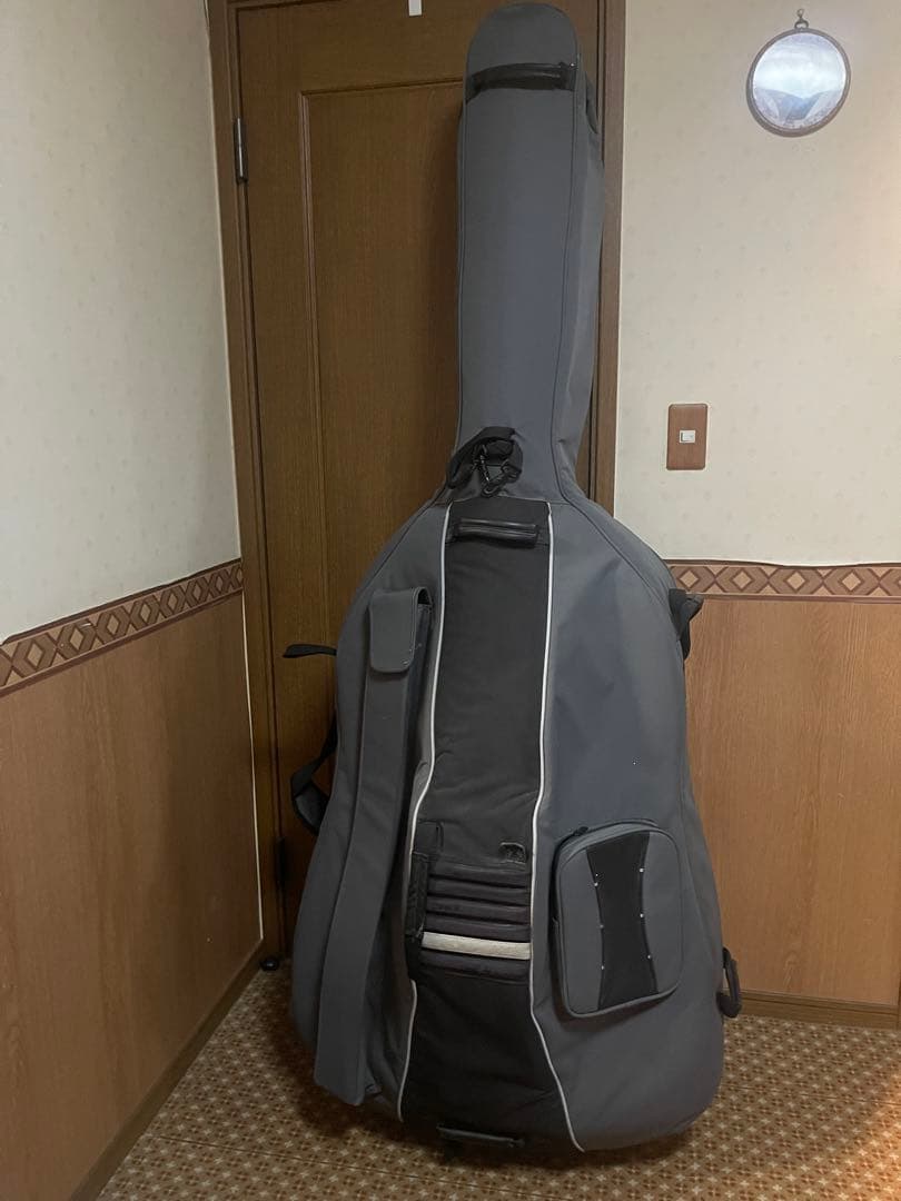 【桃次郎】木製 4弦 コントラバス ウッドベース