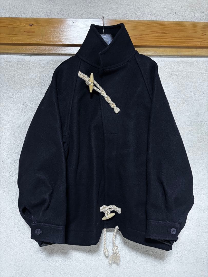 HYKE ダッフルコート ブラック　サイズ2 ハイク