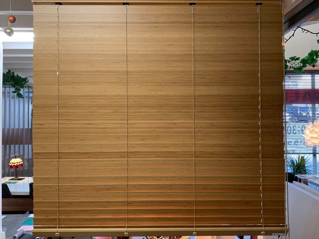 ニチベイ バンブー ブラインド W1670 H1300 竹 Nichibei