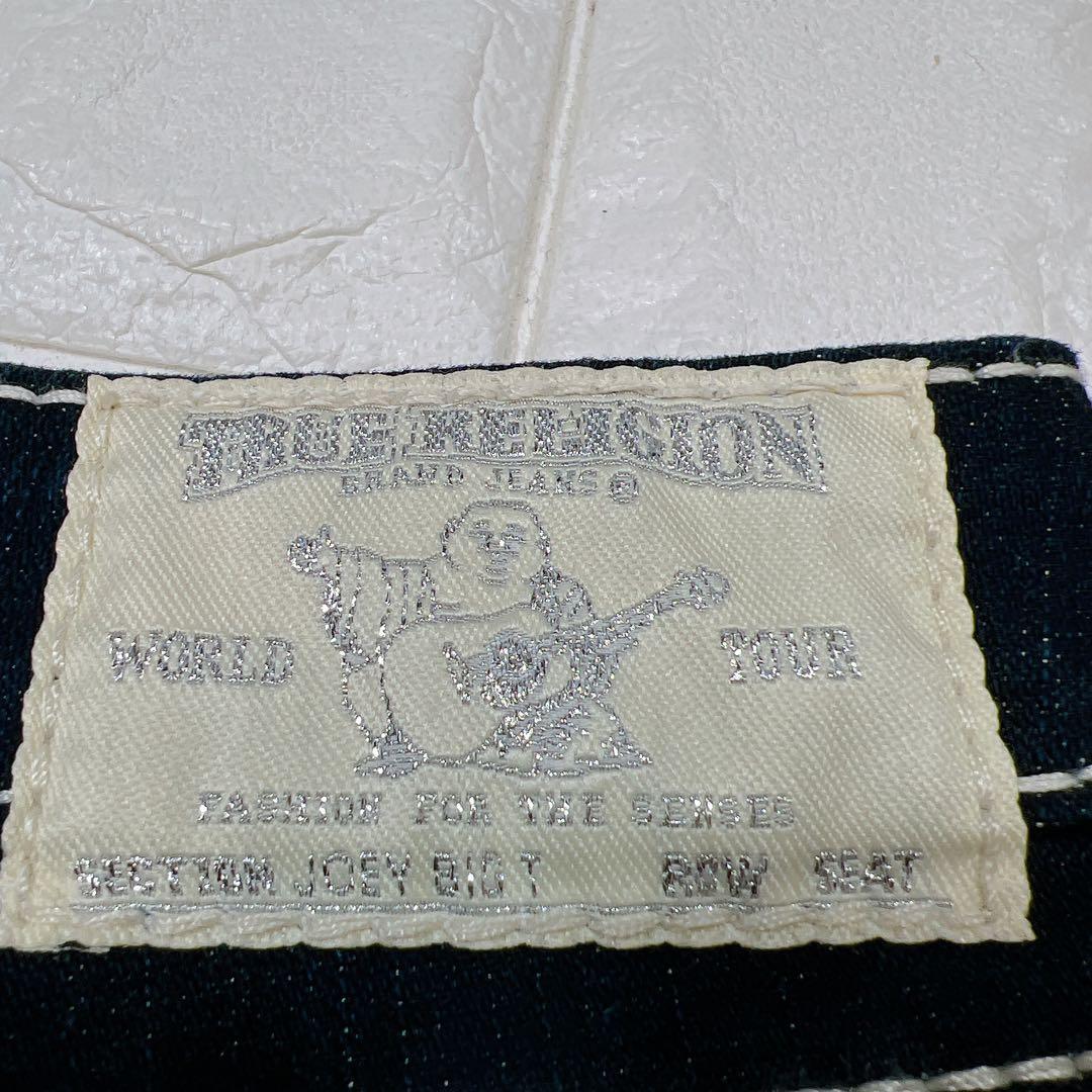 新品 TRUE RELIGION ブーツカット スワロフスキー フレアデニム