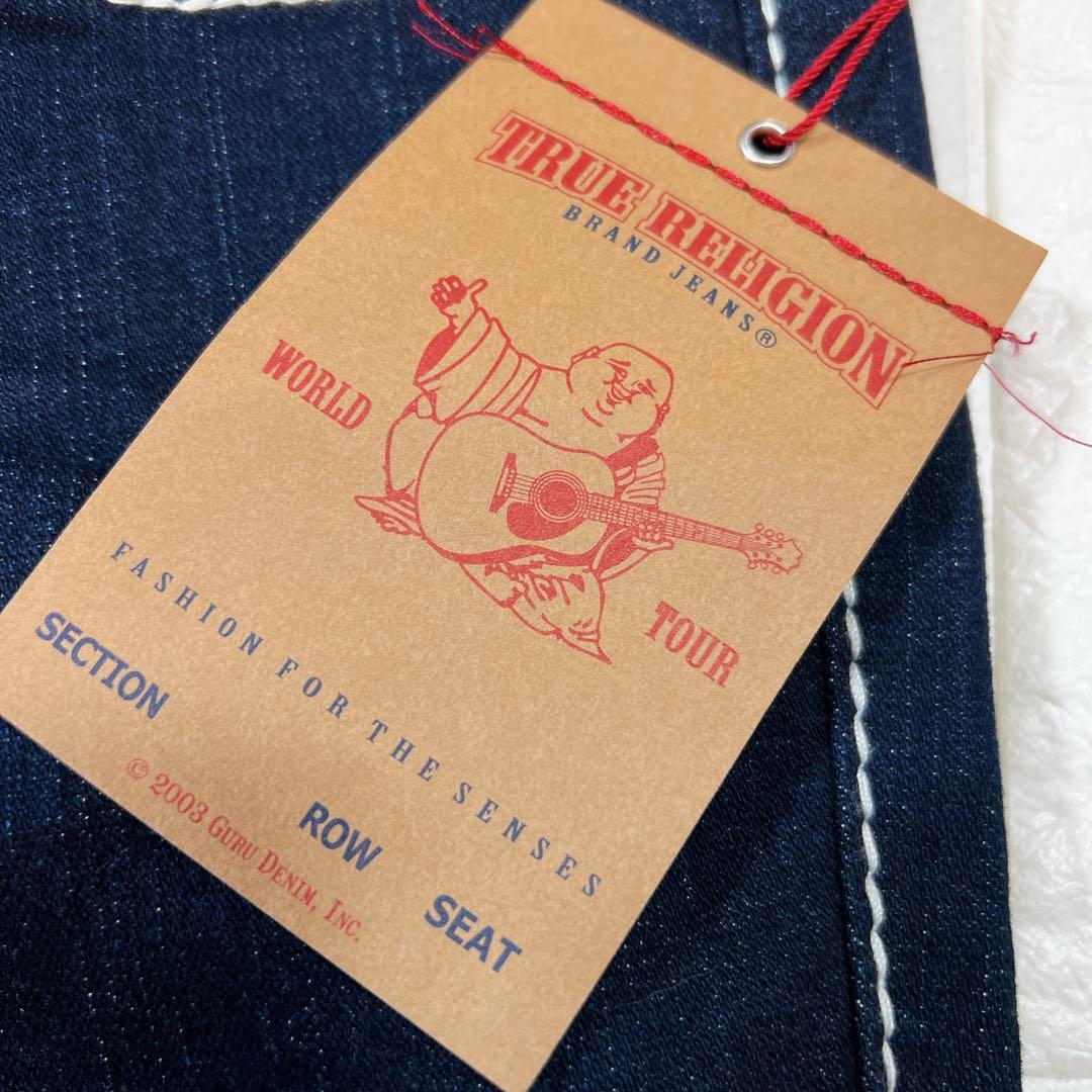 新品 TRUE RELIGION ブーツカット スワロフスキー フレアデニム