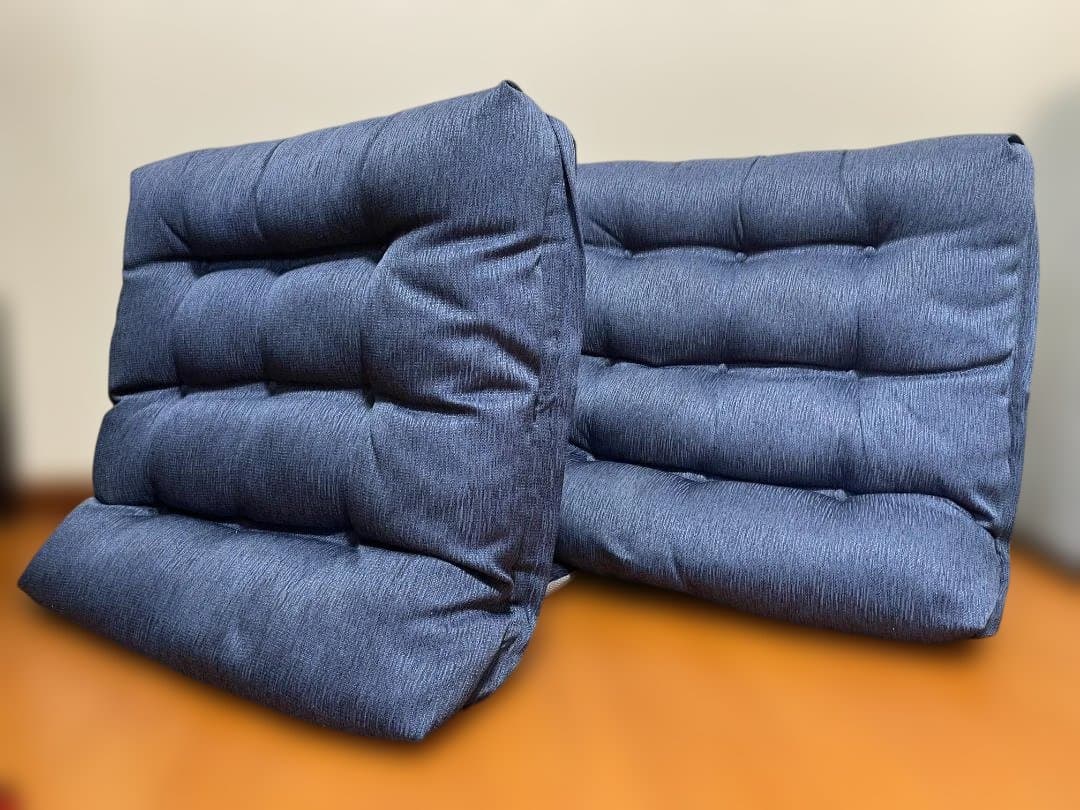 【直接引き取り限定】カインズ 背もたれイス F-Lepoco 2点セット