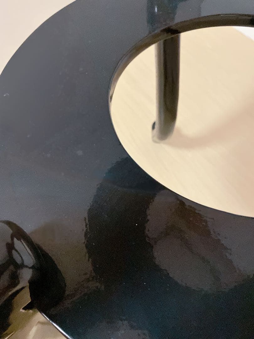 アンティーク調　飾り棚　花台　猫脚　螺鈿細工　サイドテーブル