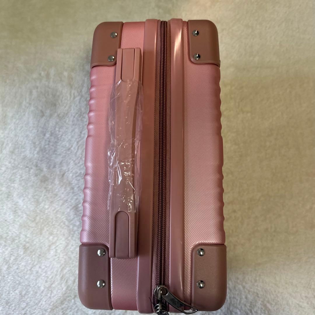 XindzyＬスーツケース キャリーケース大型 耐衝撃 ローズゴールドー