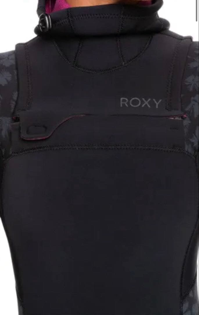 ROXY フード付 セミドライ ウェットスーツ