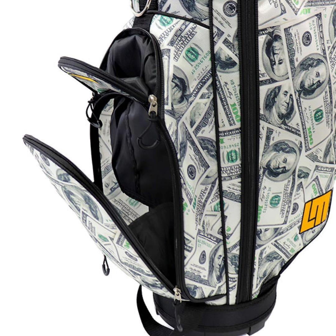 p*o様 【新品】ラウドマウス LM-CB0030 キャディバッグ Hunnid