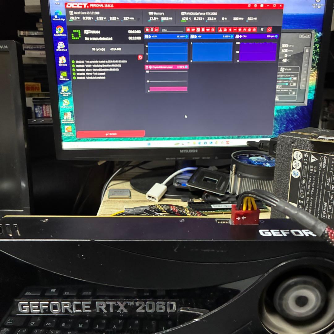 【動作確認済】GeForce RTX 2060 zotac