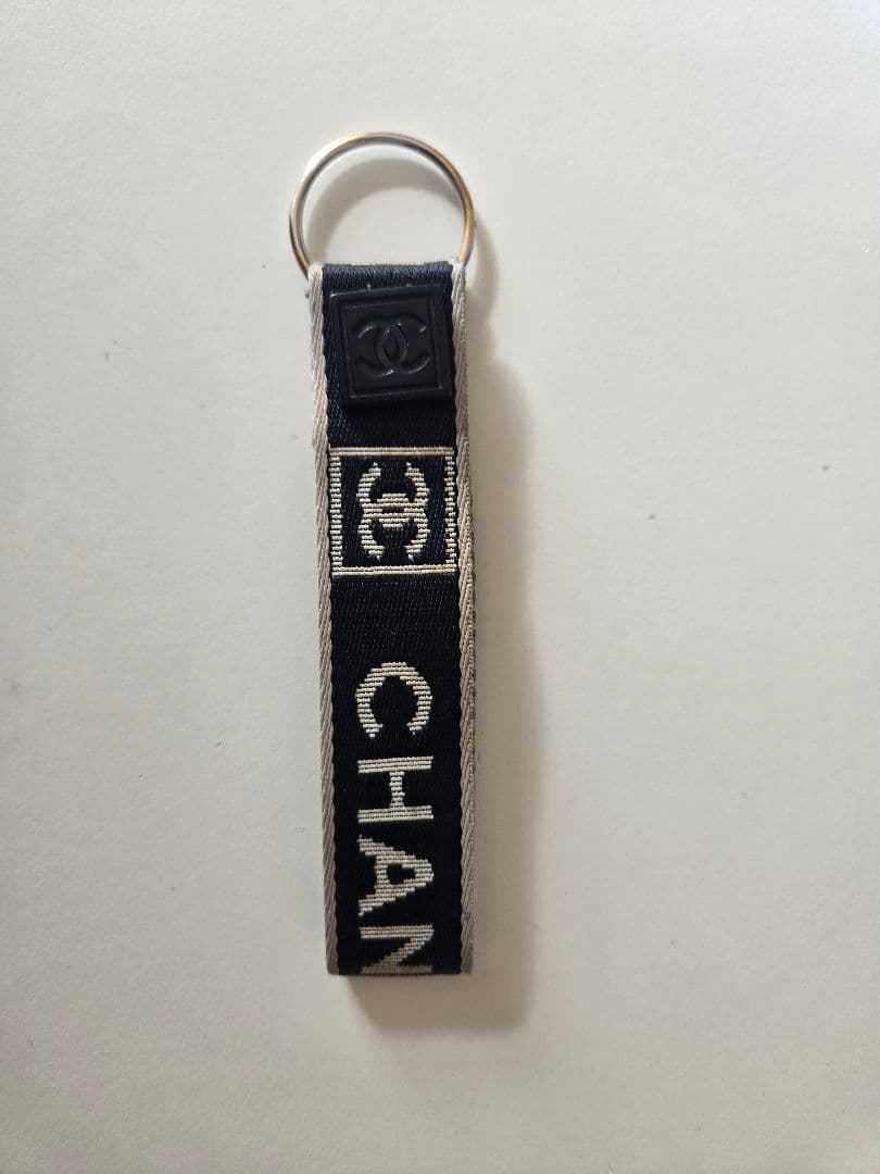 CHANEL スポーツライン　ストラップ　ネイビー