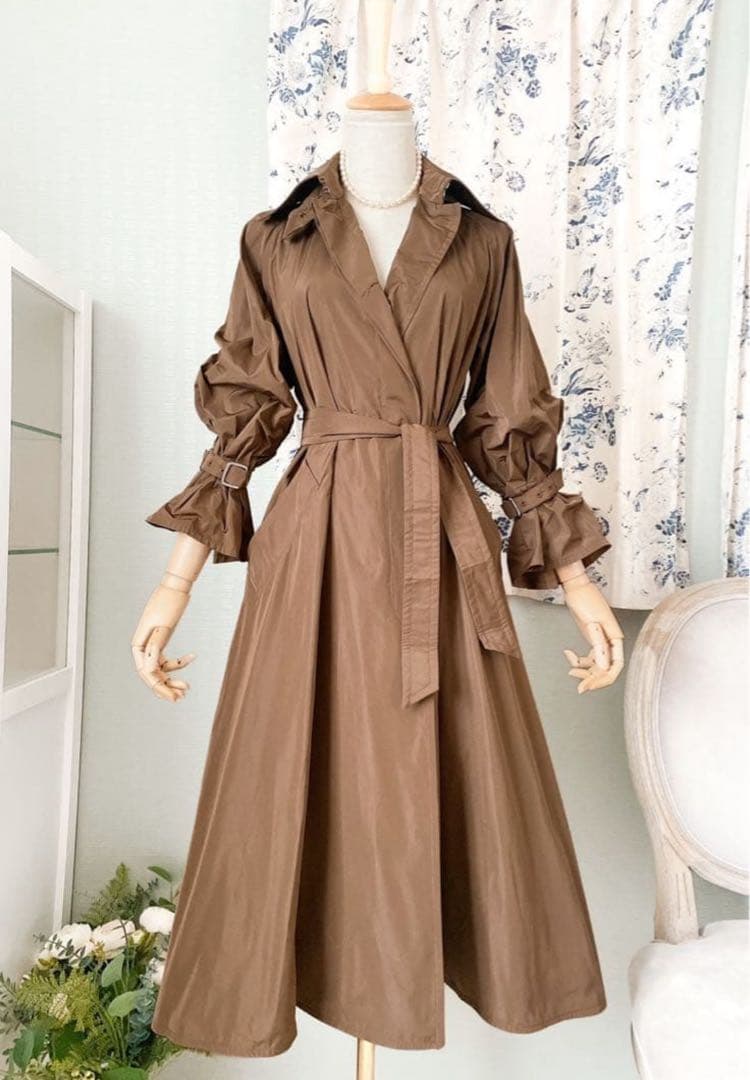 マックスマーラ MaxMara トレンチコート タフタ ELLA