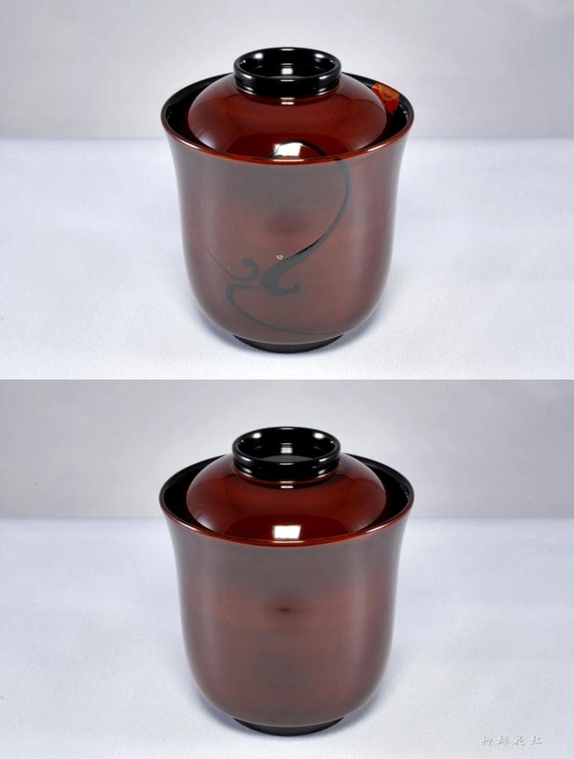 【Lemon】祥明 輪島塗 春秋蒔絵 箸洗 五 共箱 箱瀬淳一