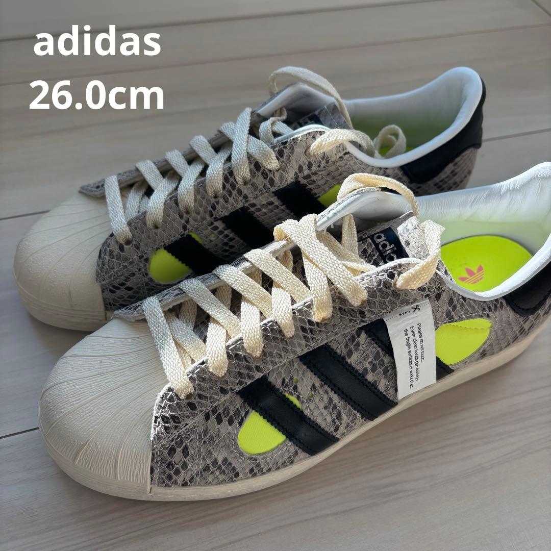 スーパースター82 FACE x ADIDAS 26.0㎝ アディダス