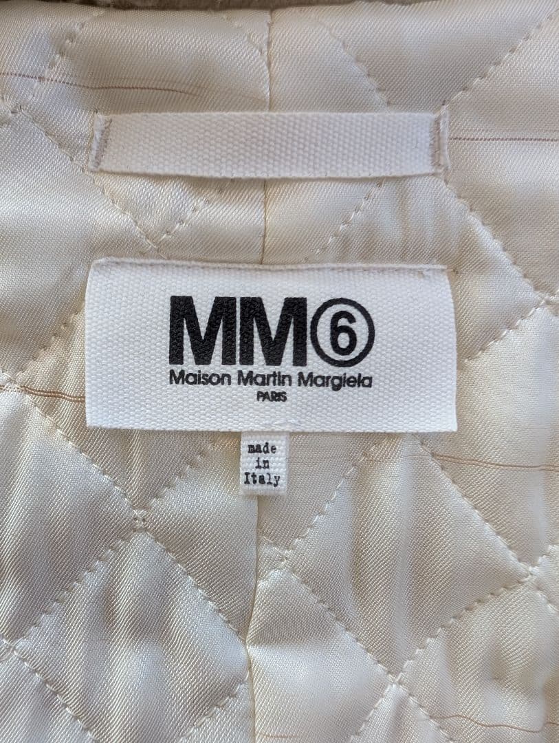 mm6 ボア コート テディベア size 38 made in italy