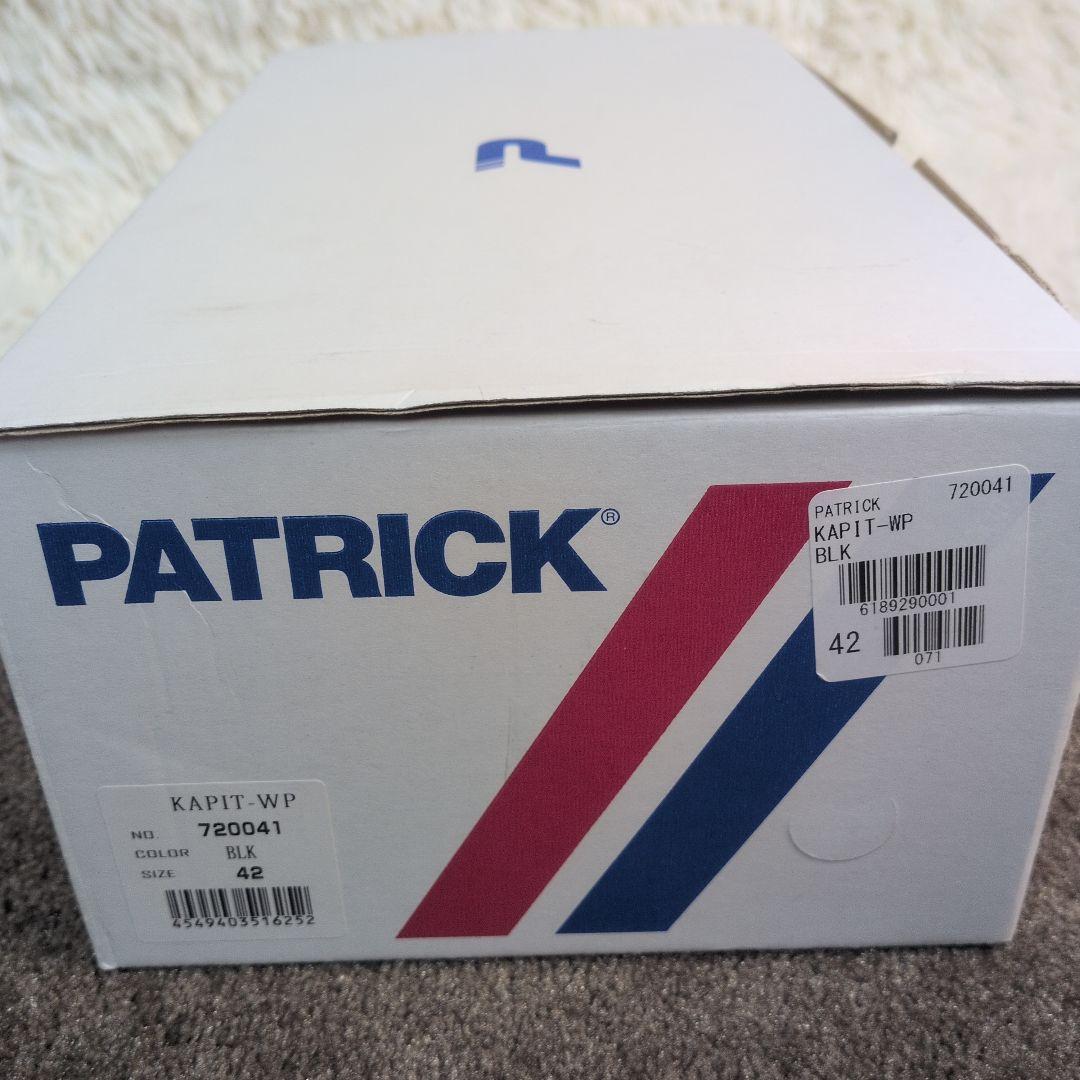 【美品✨patrick✨42✨26.5】KAPIT-WP レザー シューズ 箱付