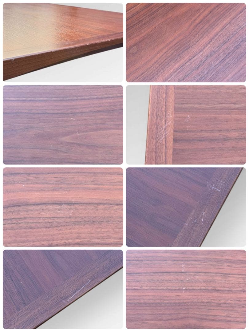 【美品】IDC 大塚家具 秋田木工 ダイニングテーブル ウォールナット 北欧