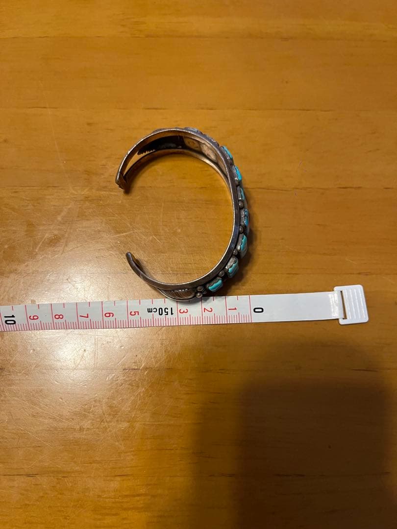 ターコイズ バングル ブレスレット ナバホ インディアンジュエリー