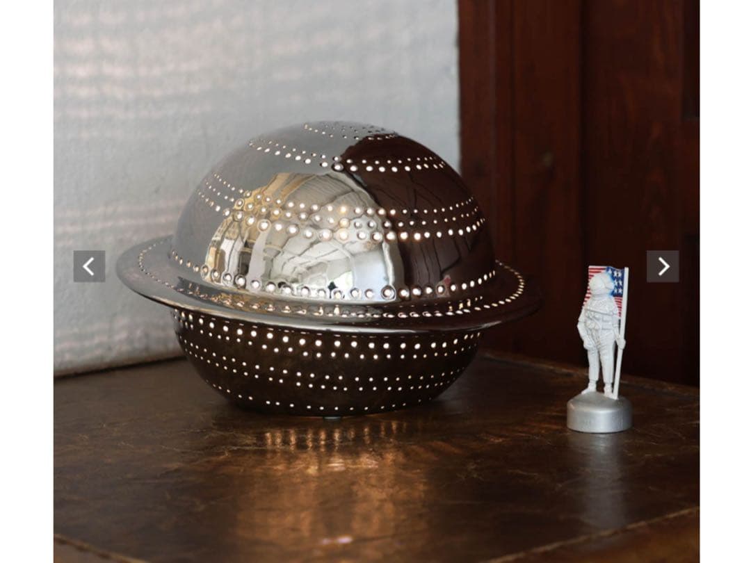 【新品】　ダルトン　ポーセリンサターンライト　CHROME