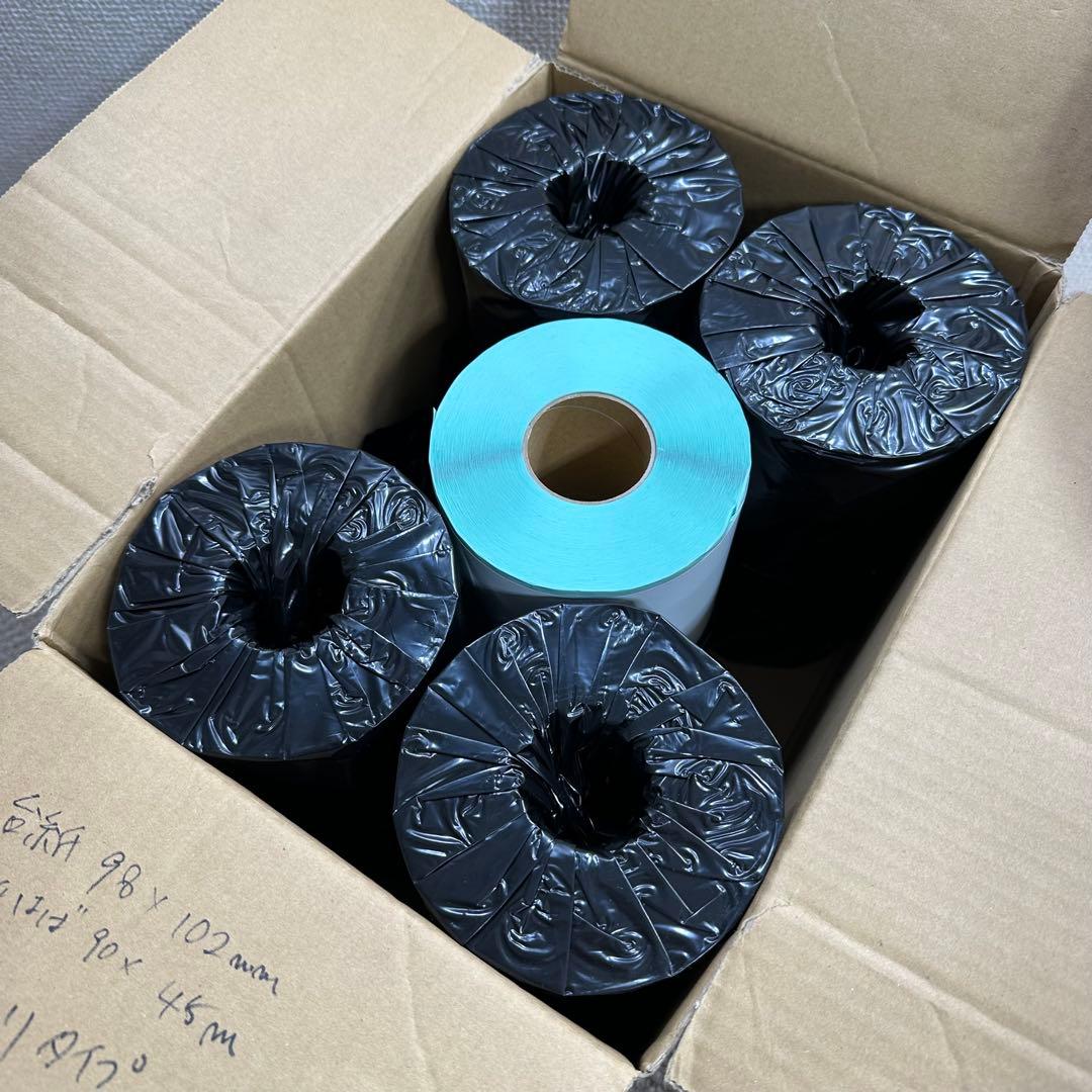 ECO-T90S EMシステムズ 感熱ロールラベル SP38 セット