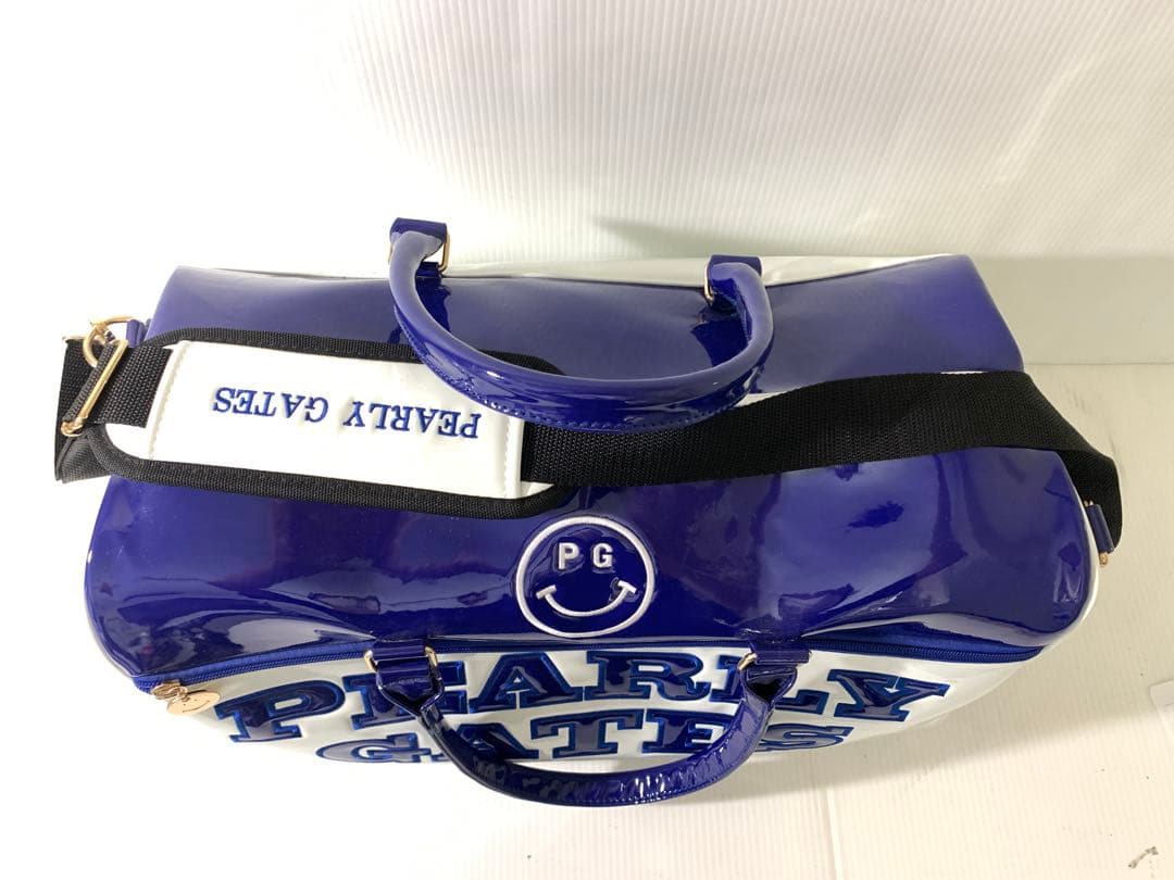 パーリーゲイツ　エナメルボストンバッグ　M70711-2