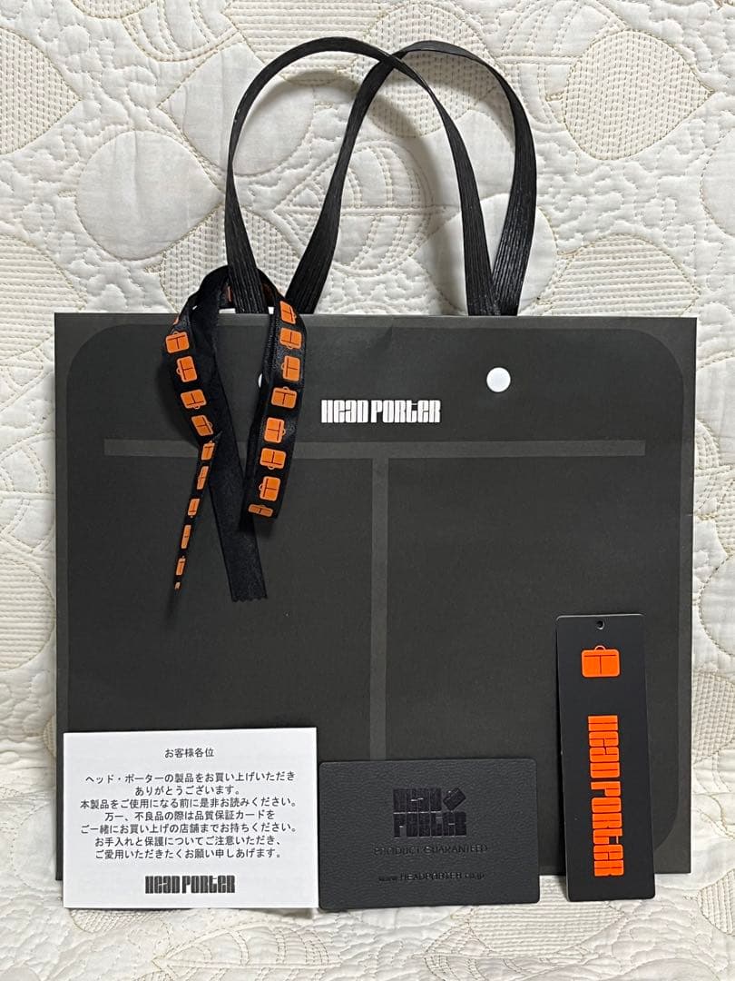 【かいちょう様】デッドストック　HEAD PORTER BLACK BEAUTY