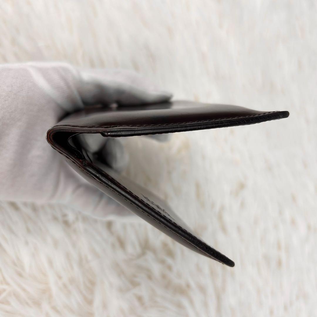 【高級】COCOMEISTER オベロン 折財布 シェルコードバン ボルドー