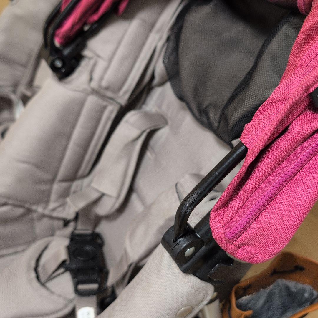 専用です。Air Buggy ダブルベビーカー ピンク