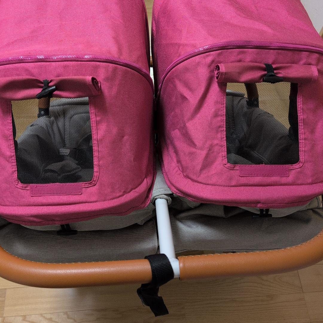 専用です。Air Buggy ダブルベビーカー ピンク