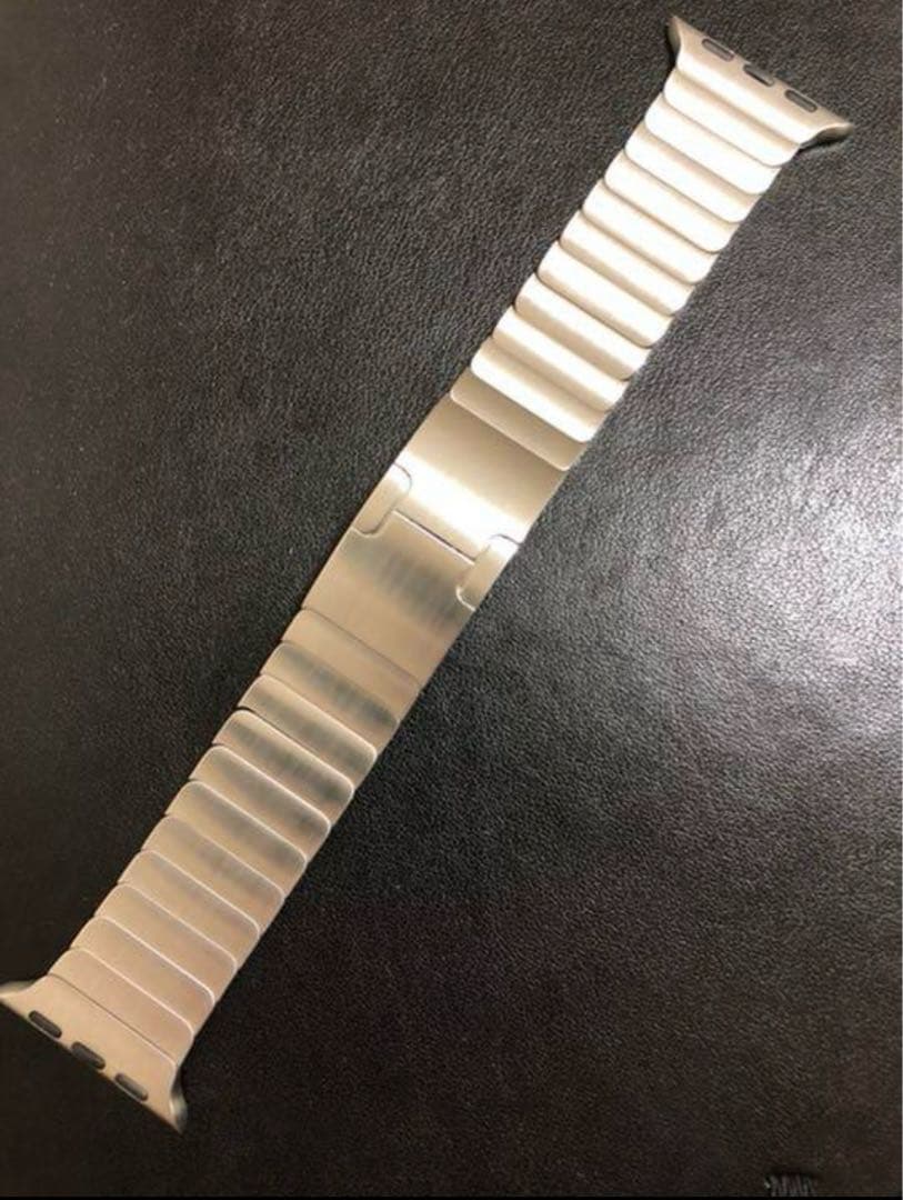 美品 純正 apple watch リンクブレスレット 40mm シルバー