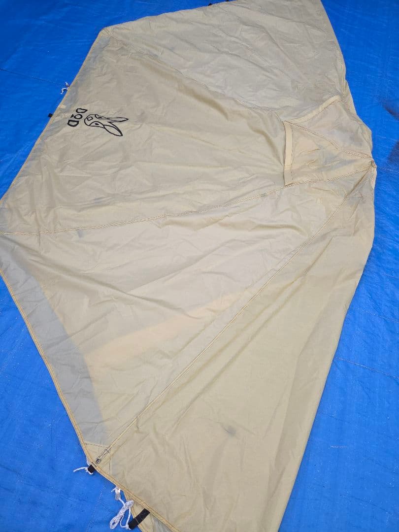 美品　DOD キノコテント　KINOKO TENT T4-610-BG ベージュ