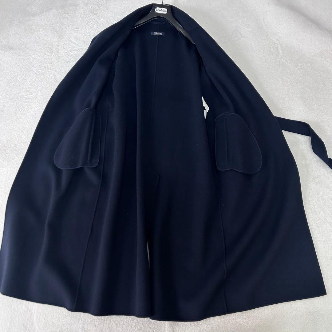 美品✨着丈118✨クチートアマーノ✨マックスマーラ　ベルテッド　ロングコート