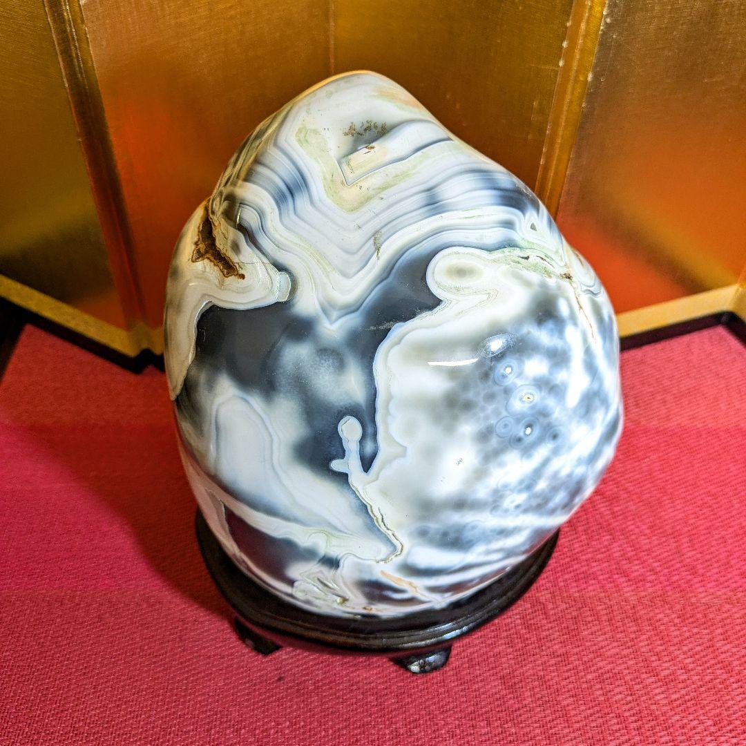 【ひろやん】メノウ×2 赤石 3石セット 瑪瑙 鑑賞石 観賞石 水石