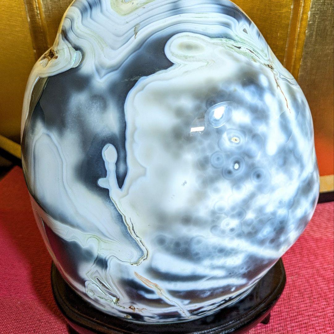 【ひろやん】メノウ×2 赤石 3石セット 瑪瑙 鑑賞石 観賞石 水石