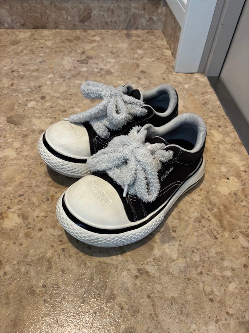 Oldorder スニーカー　ブラック　25.5cm